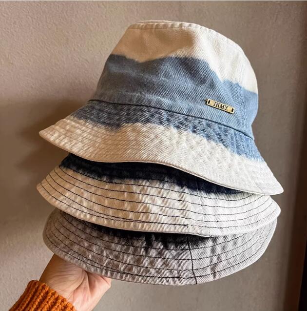 レディース メンズ 帽子 デニム バケットハット UVカット 全3色 日焼け対策