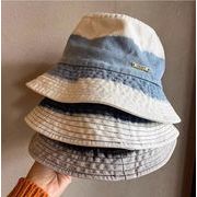 レディース メンズ 帽子 デニム バケットハット UVカット 全3色 日焼け対策