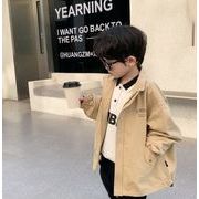 春秋新作    男の子ウインドブレーカー、 子供服、  ファッションコート★カジュアル 90-150