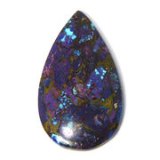 ≪NEWストーン/即納≫天然石 モハベパープルターコイズ カボション 39.2x22x4mm