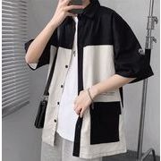 夏物 トップス メンズ シャツ  半袖 カジュアルシャツ