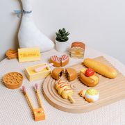 木製    パン  フルーツ  セット    ままごと おもちゃ    キッズ    贈り物    知育玩具