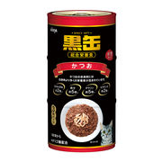 [アイシア] 黒缶3缶パック かつお 480g