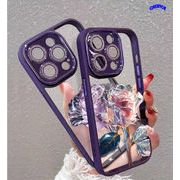 スマホケース iphone14 携帯ケース アイフォンカバー キラキラ バラ ロマンチック 2色展開 多機種対応