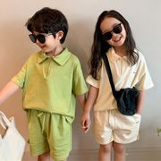 【2023夏】韓国風子供服 ベビー服 キッズ 男女兼用 おしゃれ 半袖 セットアップ