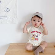 2023夏　ベビーロンパース　子供服　キッズ服　赤ちゃん　カバーオール　オールインワン　可愛い　韓国風
