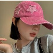 新作・レディー帽子・日焼け止め・大人用・野球帽・キャップ・韓国風・４色