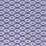 手染友禅紙(菊全判)1000×660 菊菱文様　紫
