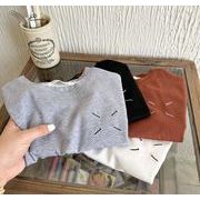 新入荷　キッズ服　韓国版トップス　半袖Tシャツ　90-140ＣＭ　