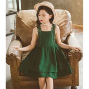 子供服 ワンピース キッズ 子供ドレス dress 韓国子供服 ジュニア 女の子 夏 キャミソール