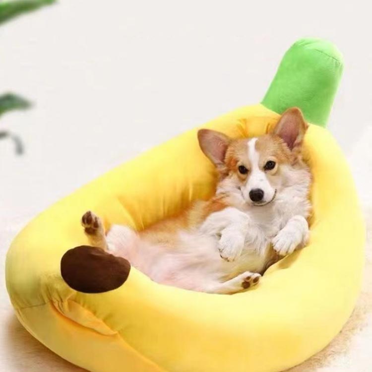 ペット用ベッド 大きい バナナ 犬 ベッド ペットベッド XLサイズ 中型