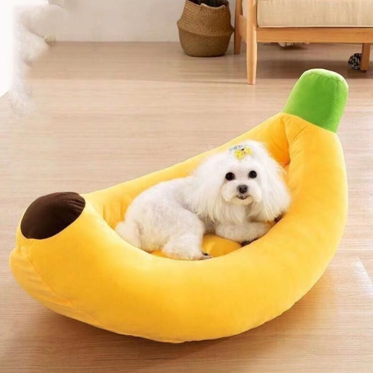 ペット用ベッド 大きい バナナ 犬 ベッド ペットベッド XLサイズ