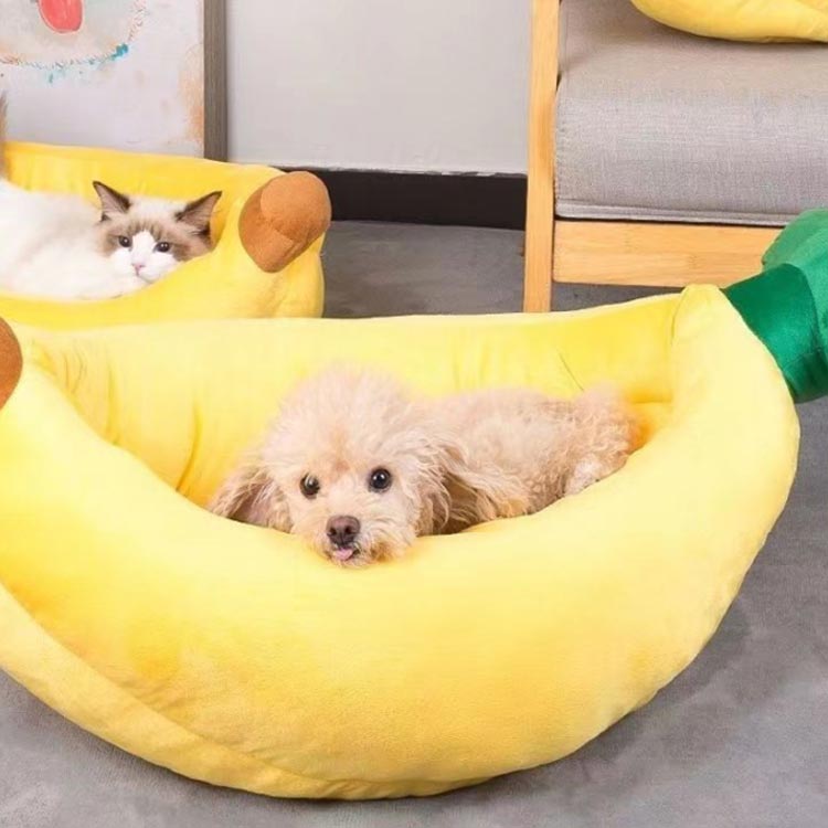 ペット用ベッド 大きい バナナ 犬 ベッド ペットベッド XLサイズ