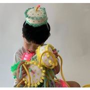 INS  綿  子供用品   誕生日を祝う  パーティー用  インテリア  誕生日  帽子 雑貨  撮影道具