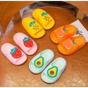 2025 新作  韓国風  子供靴   靴  シューズ  靴 ベビー用    女の子  スリッパ  果物  4色