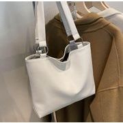 秋冬新スタイル韓国ファッションレトロシンプル大容量トートバッグレディースショルダーバッグ