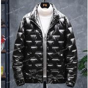 メンズ冬暖かいウインドブレーカージャケットコットンジャケットコートジャケット