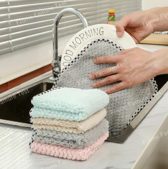 ◆雑巾 キッチンクロス ハンドタオル 速乾 厚手 吸水・油汚れに強い！