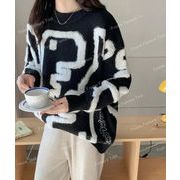 秋冬新作　トップス ニットセーター レディース  トップス  無地 通勤通学