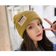 秋と冬レディース帽子　ニット帽 帽子　　レディース帽子 暖かい帽子