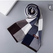 秋冬新作　韓国風　メンズ　スカーフ  クラシックスカーフ   厚い ビジネス　カジュアル