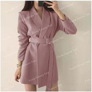 コート　トップス　スーツ　ジャケット　通勤　韓国風　春秋新作　レディース