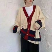 レディース　ジュアルカーディガン　ファッション韓国風　ニット　秋新作コート