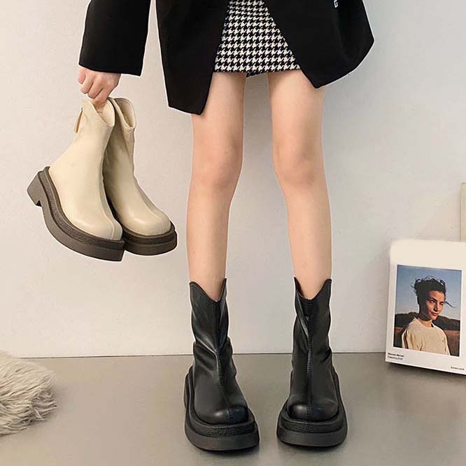 【2022冬新作】韓国風レディース服  ブーツ　オシャレ　シューズ　靴