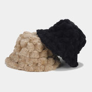 女性用帽・文芸復古・戸外・バケットハット・帽子・保温シェードキャップ ・3色