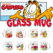 【世界中で愛されてる猫】容量たっぷり♪ GARFIELD GLASS MUG ガーフィールド グラスマグ