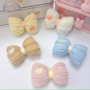 生地　刺繍アプリッケ　リボン　手芸DIY アクセサリー材料　布パーツ　ハンドメイド