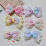 生地　刺繍アプリッケ　手芸DIY アクセサリー材料　デコパーツ　貼り付けパーツ