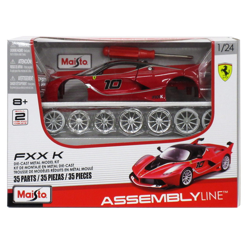 Maisto ミニカー 1:24 フェラーリ アッセンブリーライン FXX K | 卸売