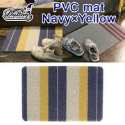 ■DULTON（ダルトン）■　PVC mat　Navy×Yellow