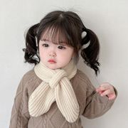【2023秋新作】韓国風子供服 ベビー服 キッズ ロング 温かい マフラー