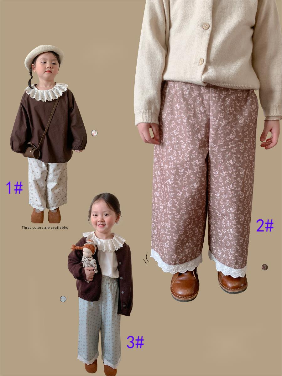 2023秋新品 韓国子供服 ズボン ベビー服 キッズ 男女兼用 コーデュロイのズボン 80-140cm