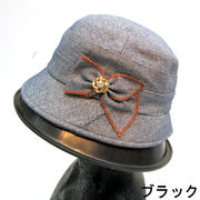 【帽子】【服飾雑貨】リボンモチーフハット