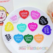 アクリル チャーム キーホルダ ーパーツ デコパーツ DIY素材手作りアクセサリーパーツ 手芸材料