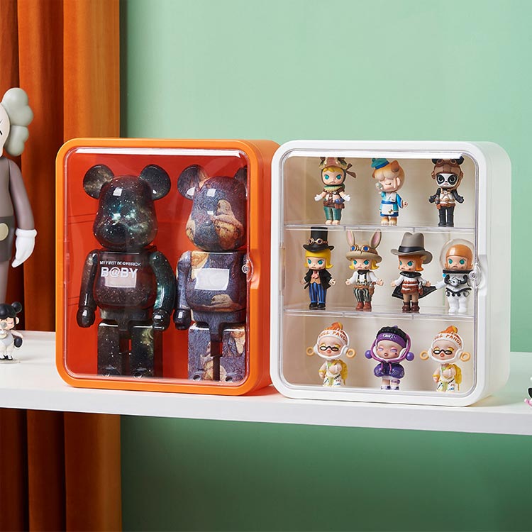 壁掛け コレクションケース 扉付き フィギュアケース