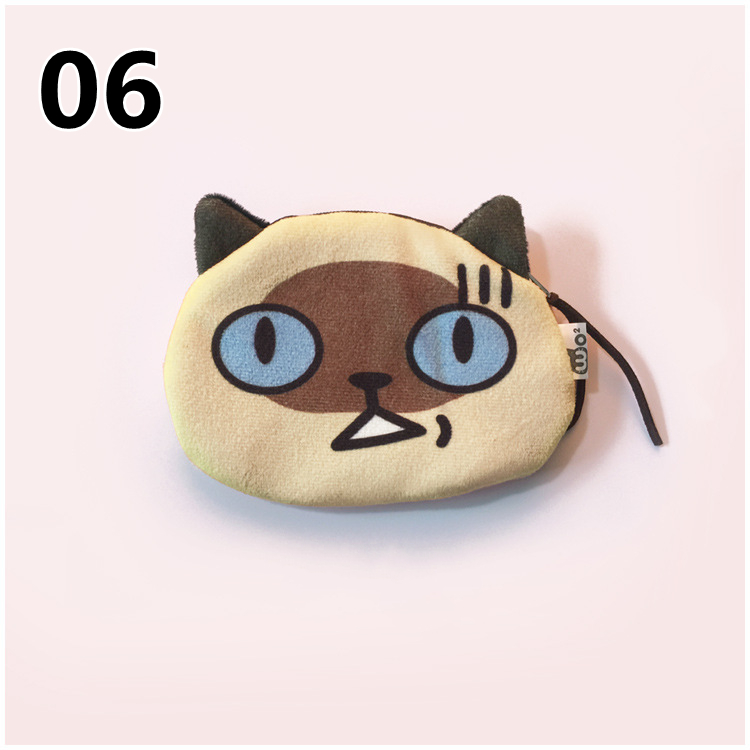 小物入れ neko 7色 可愛い 猫の小銭入れ ミニ財布 コインケース キーケース 小物入れ