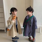 【秋新作】韓国風子供服 ベビー服 春秋 可愛い アウター ロングコート ジャケット