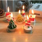 クリスマス 北欧 クリスマス飾り卓上キャンドル ローソク 蝋燭 パーティ 　装飾ミニツリー