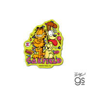 ガーフィールド ガーフィールド＆オーディ キャラクターステッカー アメリカ Garfield 猫 公式グッズ GF044