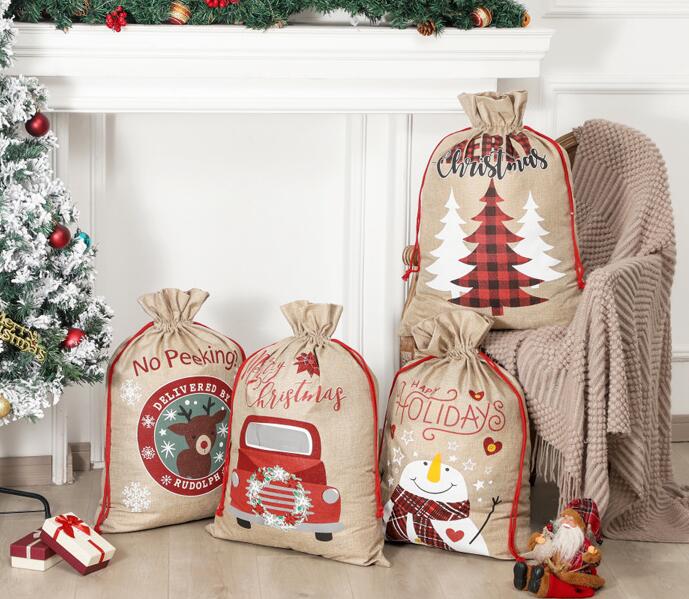 ★人気商品★クリスマス巾着袋★リンゴ包装★