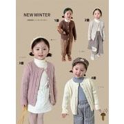 2023新作 韓国子供服 ベビー服 キッズ 女の子用の上着  セットアップ コート ジャケット80-140cm 2色