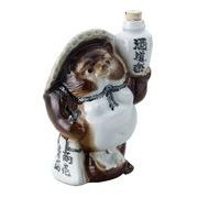 【ご紹介します！安心の日本製！クラフトマンハウスの陶磁器の縁起物】飲兵衛狸徳利