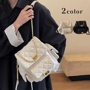 キルティングリュック　ビンテージ　鞄　レディース　韓国ファッション　2colors
