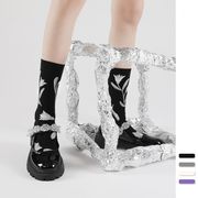 ソックス　靴下　ins風　レディース　韓国ファッション　デザイン　3colors