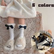 ★Kids Socks★　子供靴下　リボン付きックス　キッズソックス　クリスマス　韓国キッズファッション