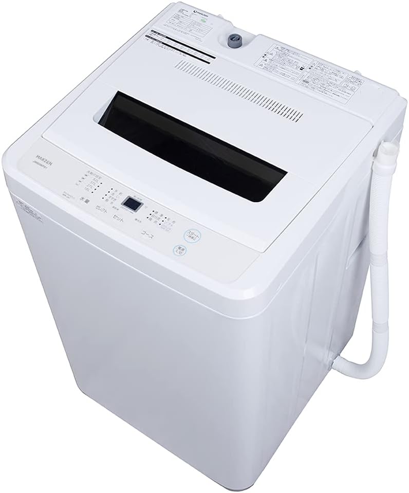 MAXZEN  6.0kg 全自動洗濯機